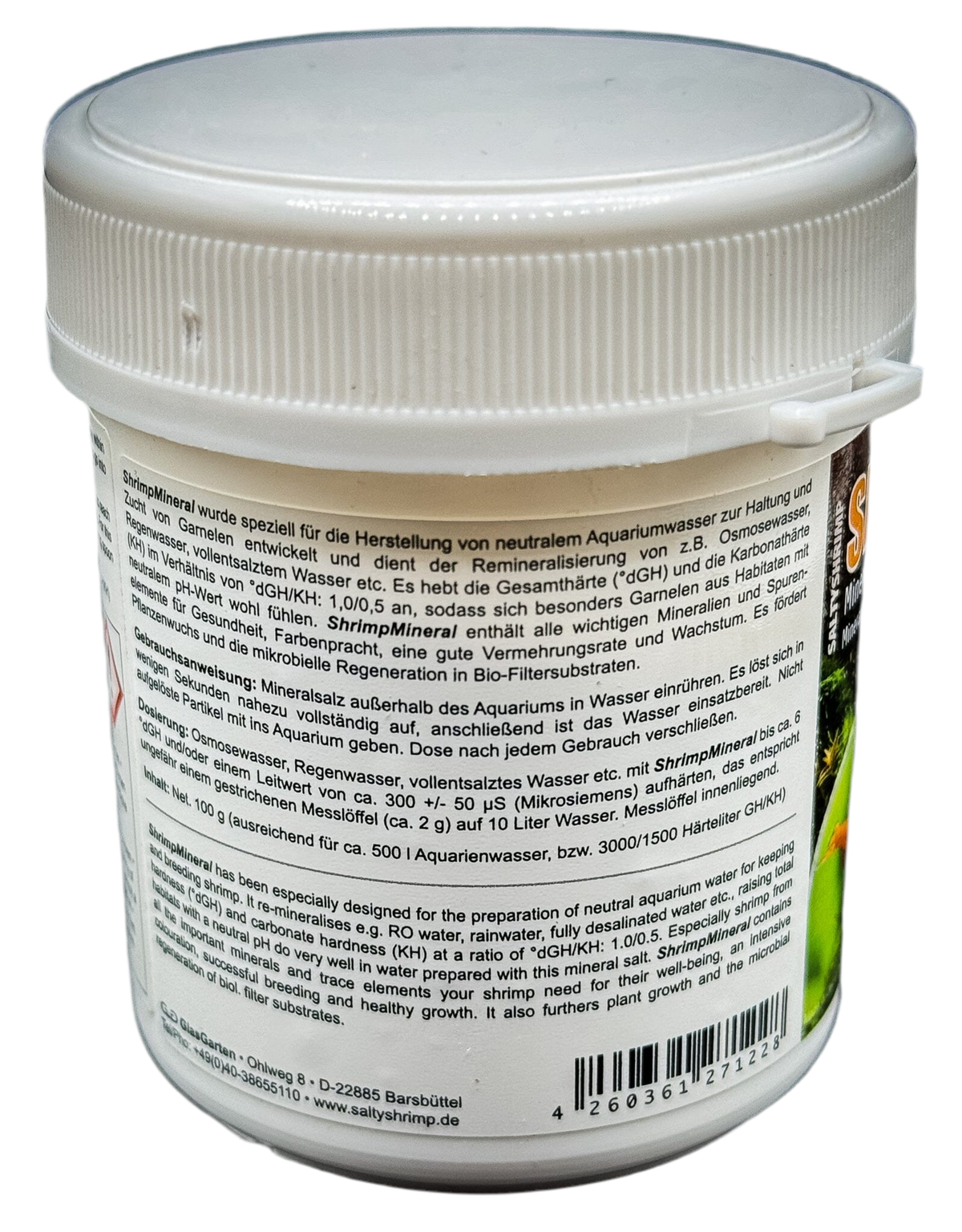 SaltyShrimp Shrimp Mineral GH/KH+ 100g
