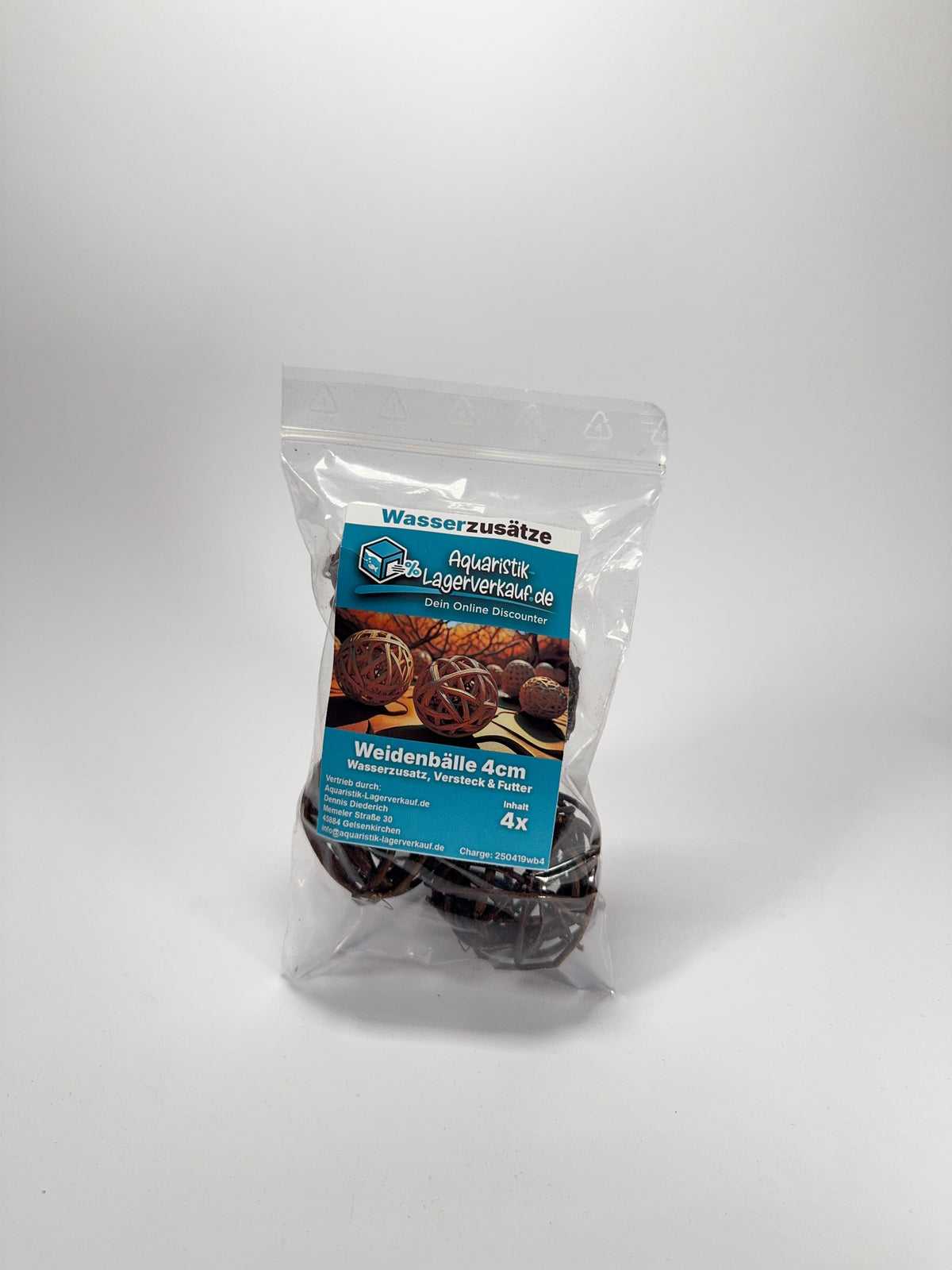 Weidenbälle 4cm 4x – Originalverpackung