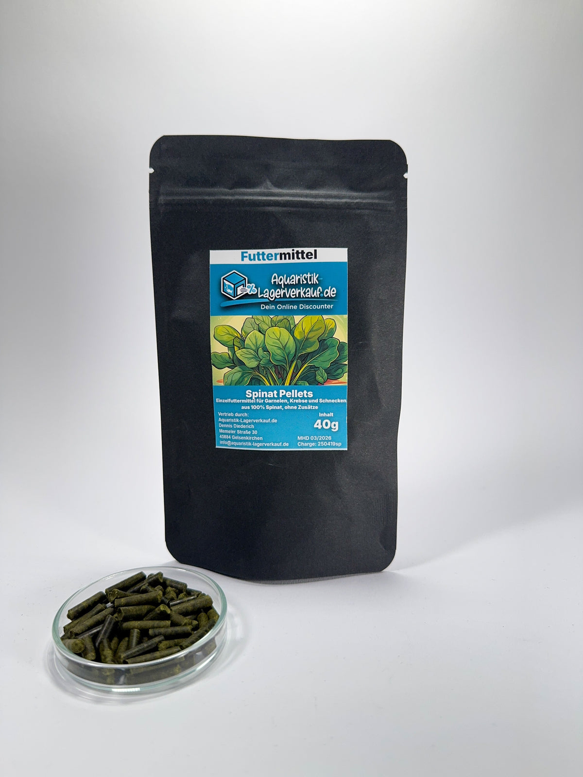 Spinat Pellets 40g