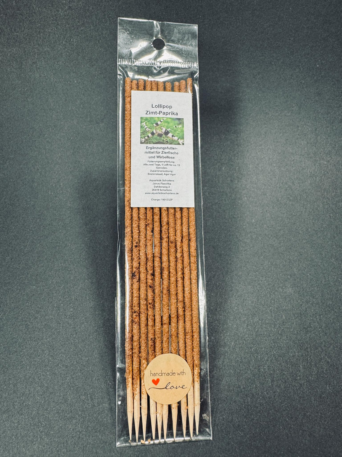 Garnelen Lollies