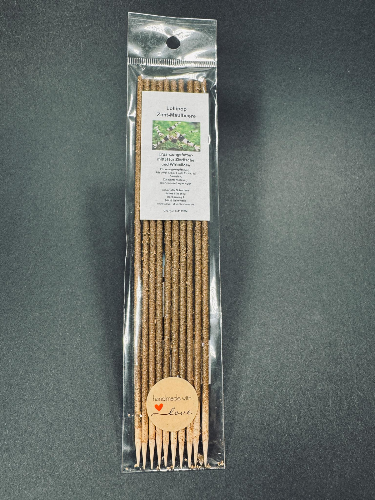 Garnelen Lollies
