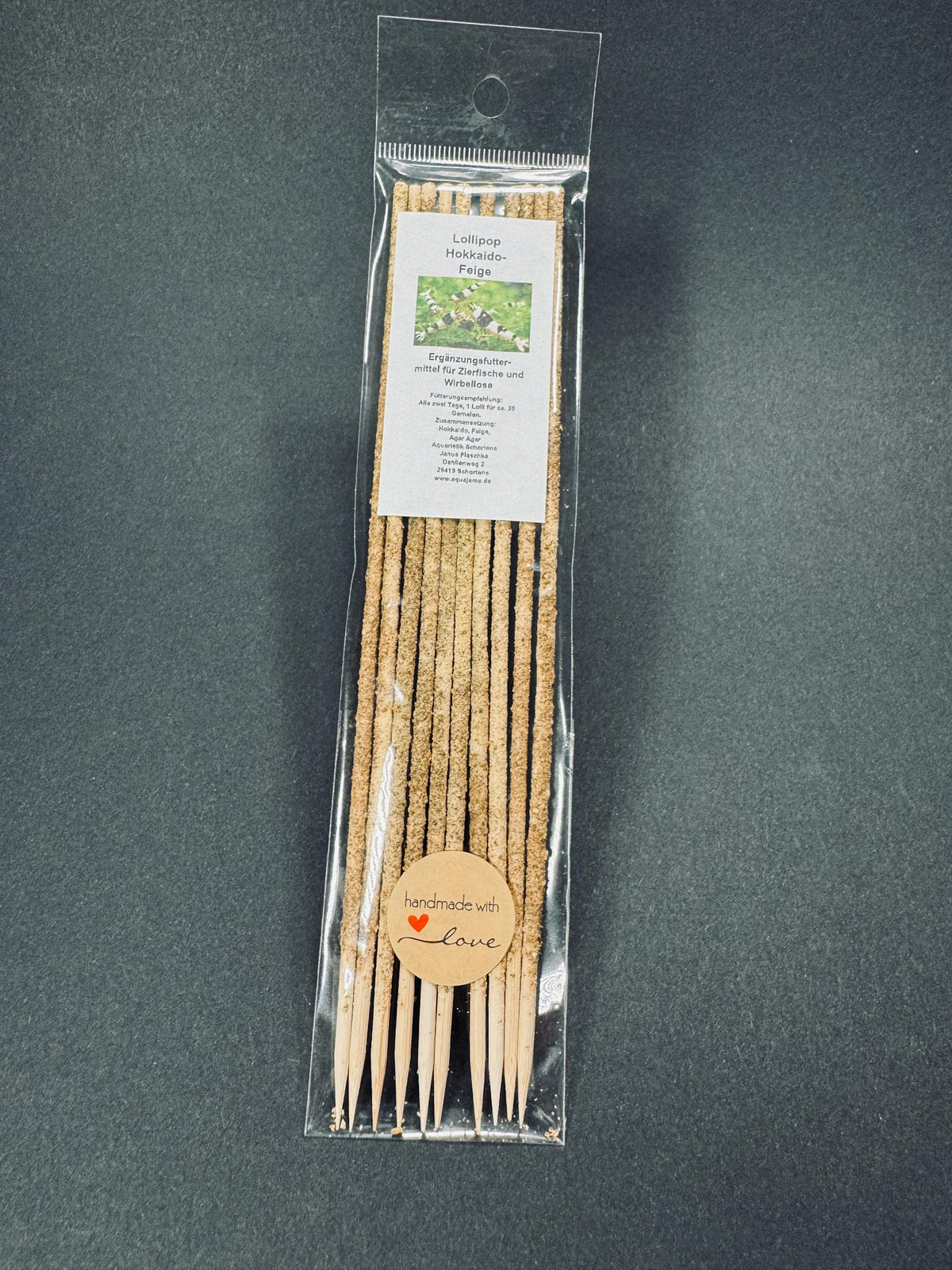 Garnelen Lollies