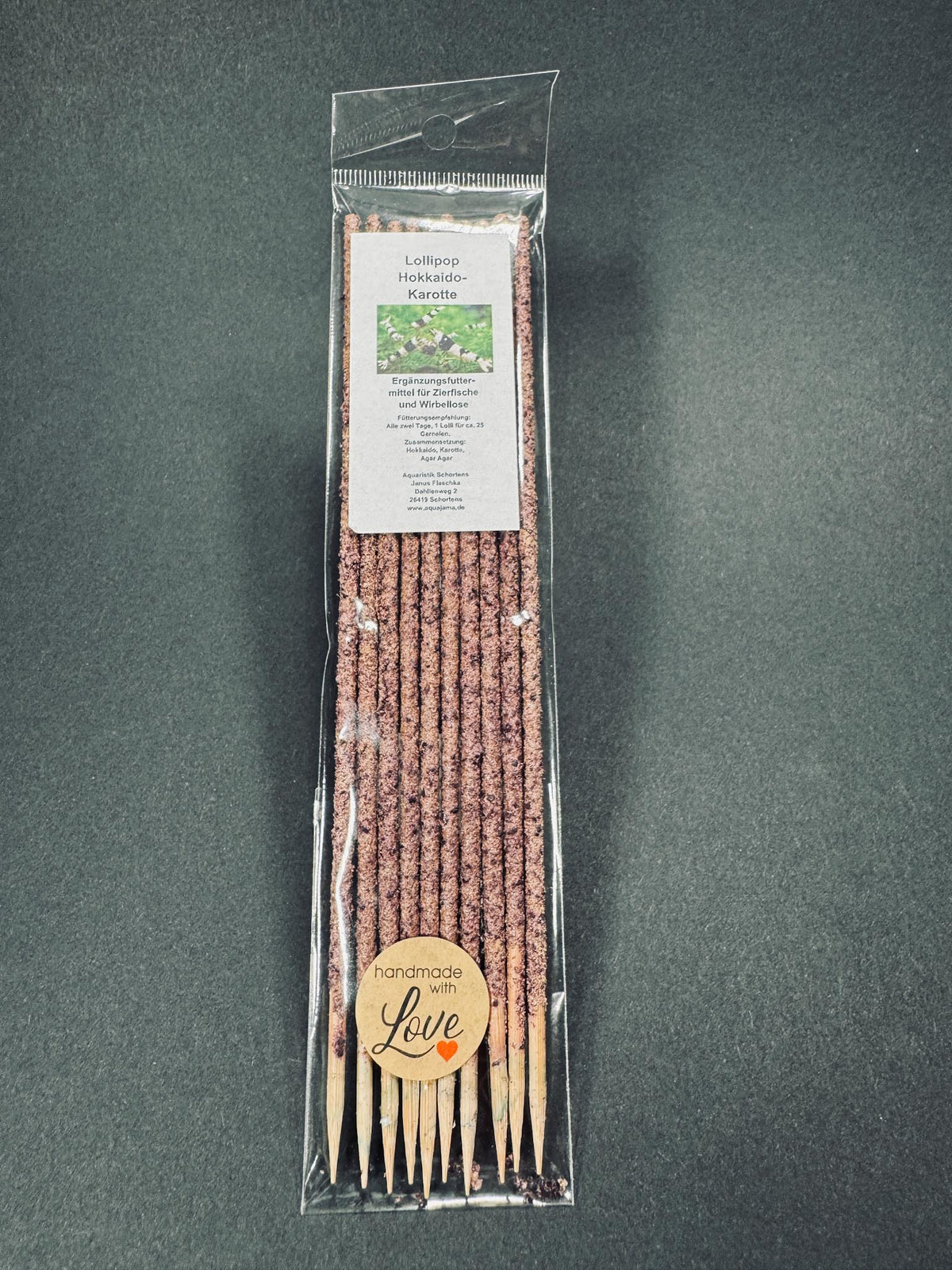 Garnelen Lollies