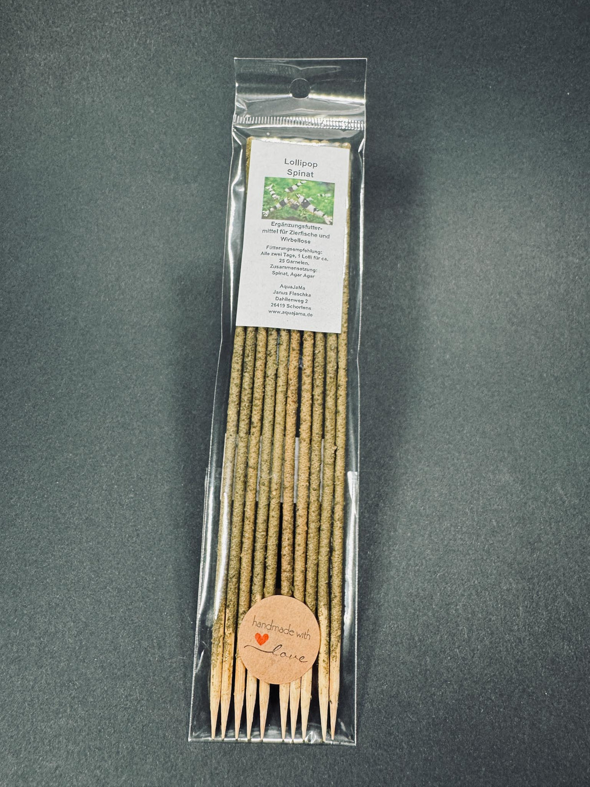 Garnelen Lollies
