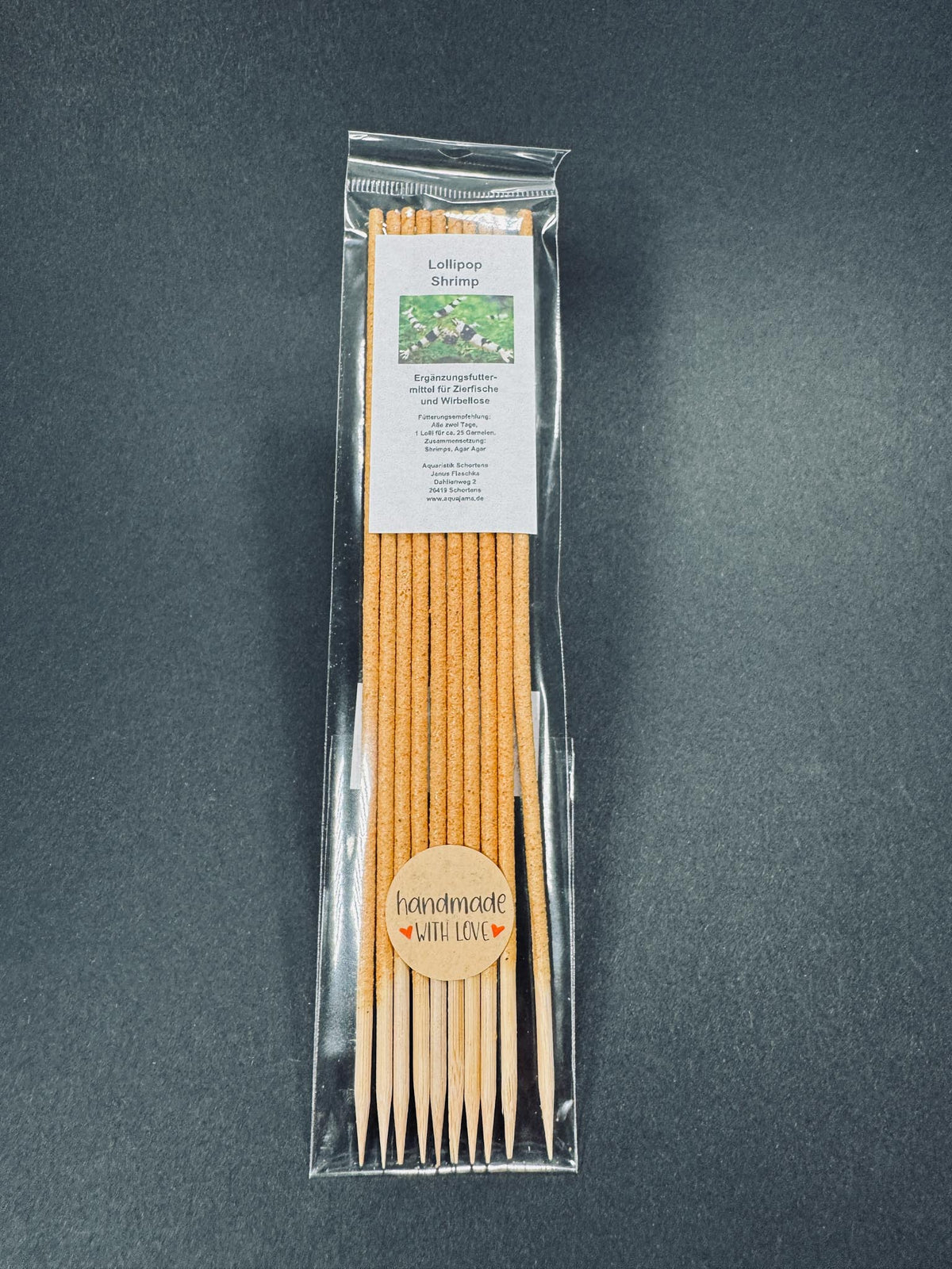 Garnelen Lollies