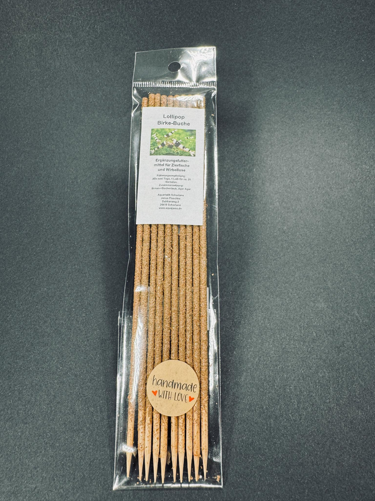 Garnelen Lollies