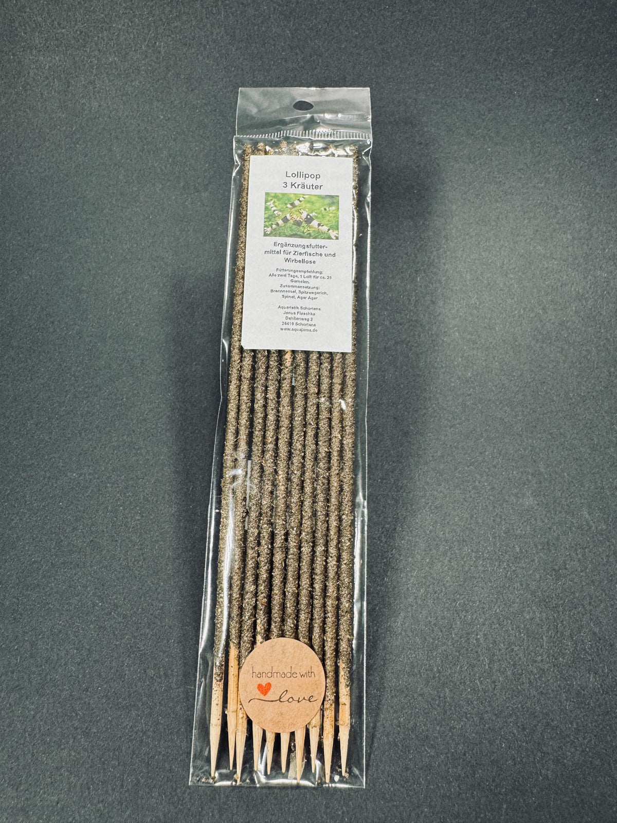 Garnelen Lollies