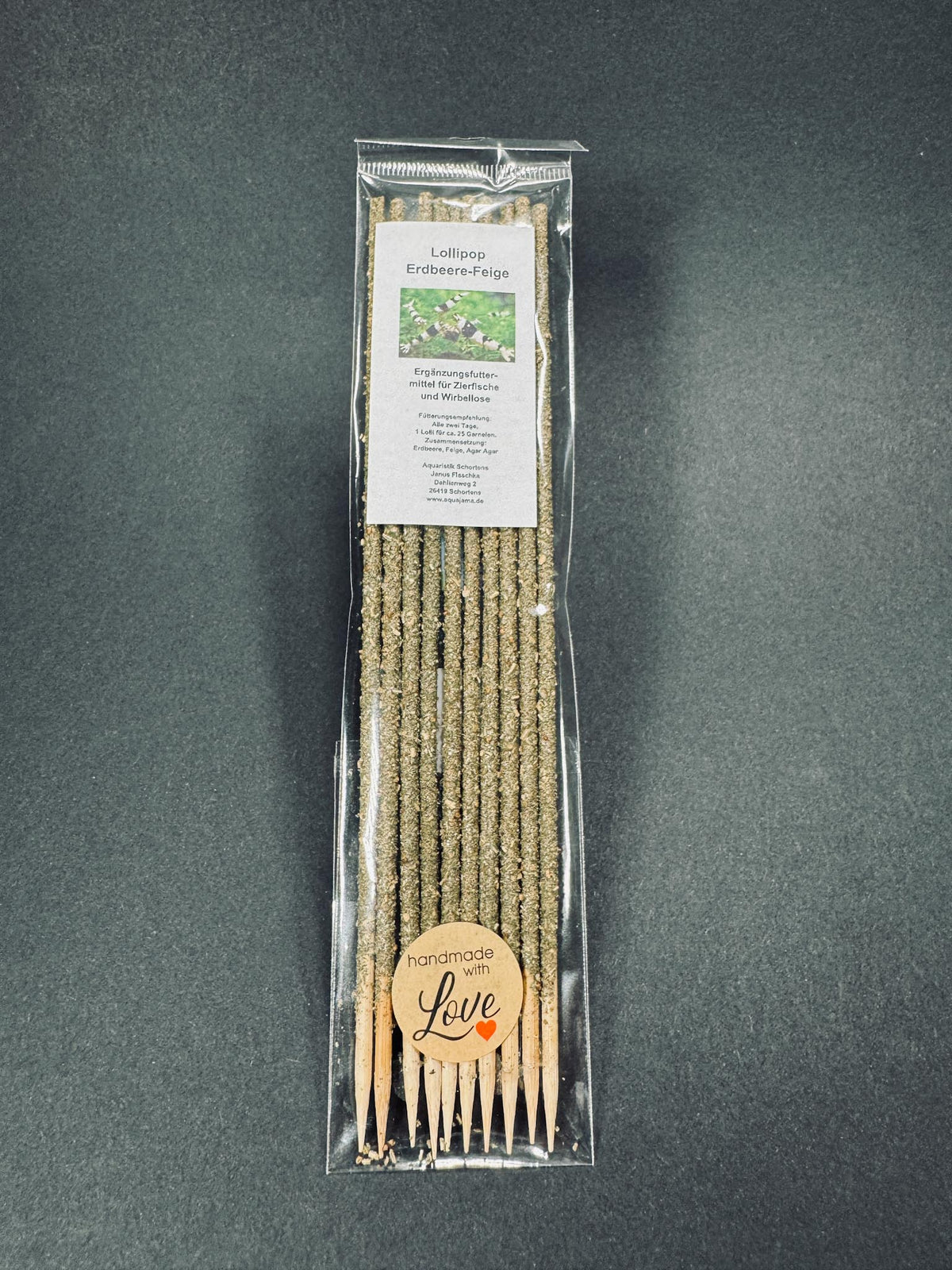 Garnelen Lollies