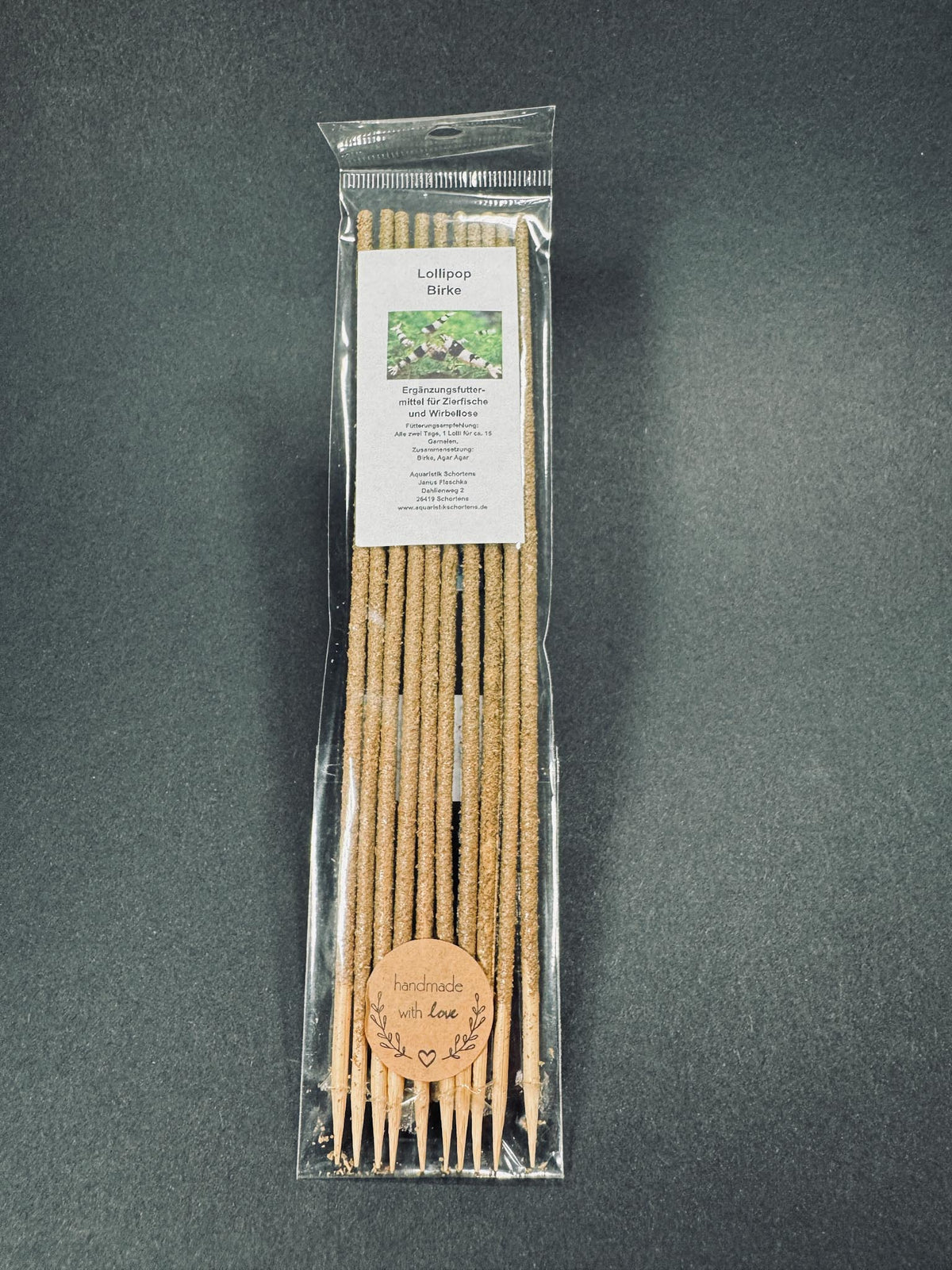 Garnelen Lollies