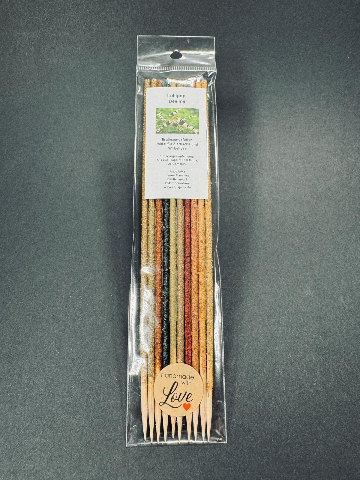 Garnelen Lollies