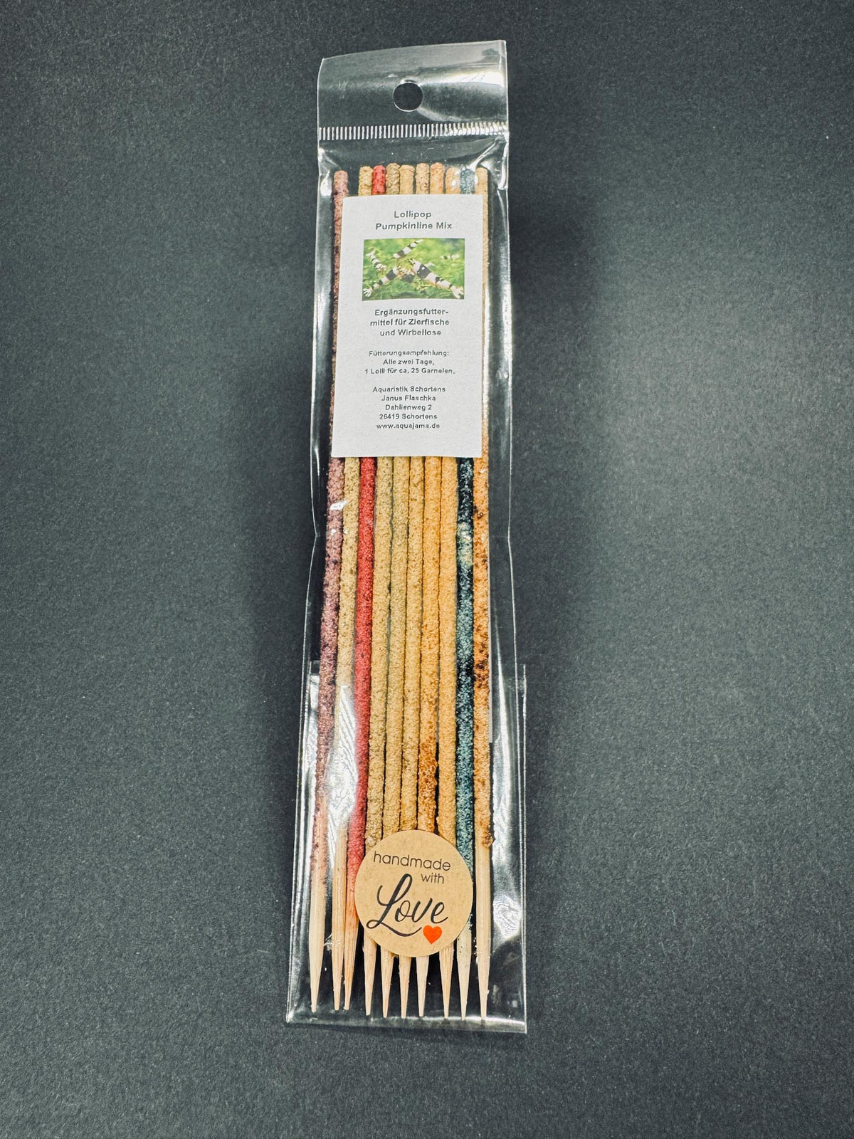 Garnelen Lollies