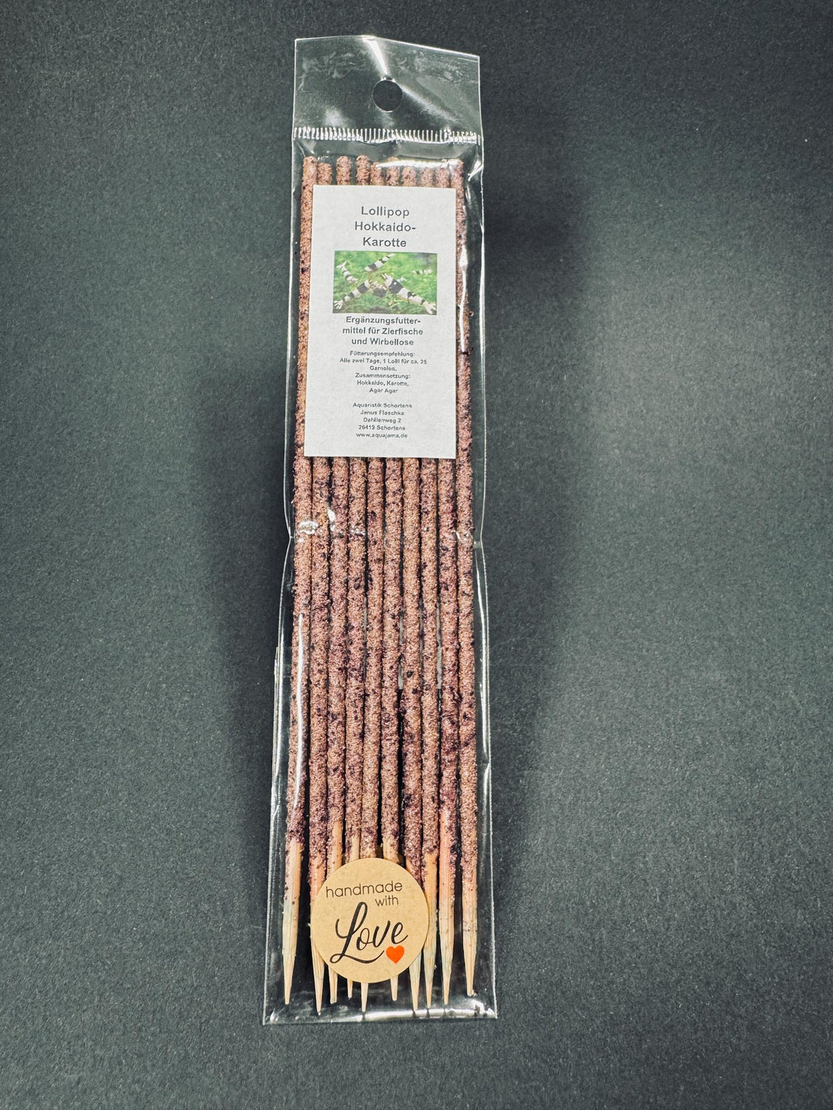 Garnelen Lollies